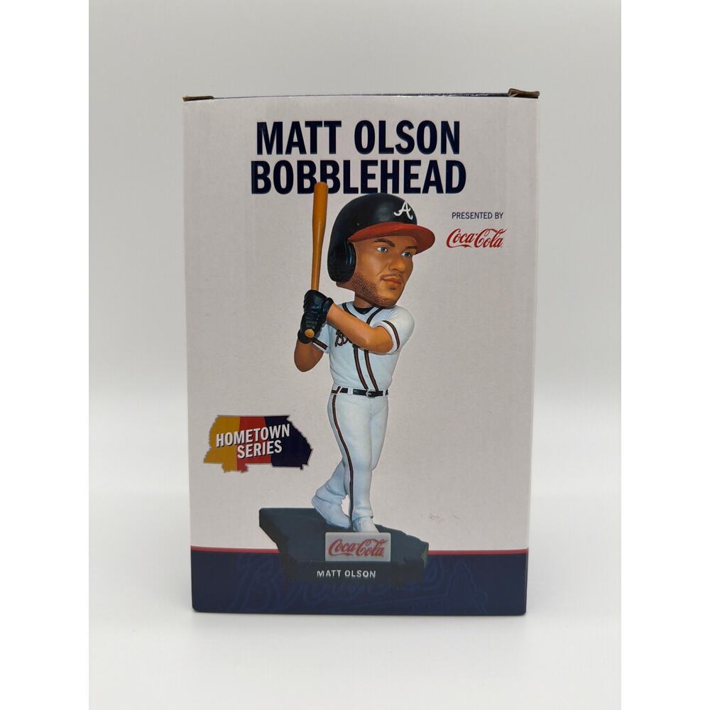 Matt Olson “Hometown” Bobblehead Atlanta Braves SGA Coca Cola
